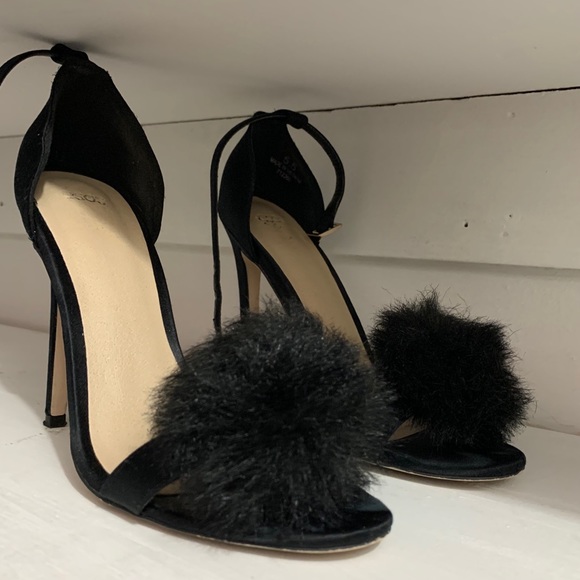 fluffy heels